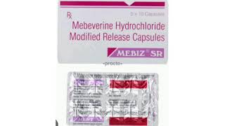 MEBIZ SR Capsule Mebeverine Hydrochloride Modified Release Capsules [upl. by Drawdesemaj]