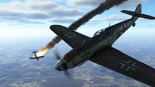 New Years Fireworks  IL2 Great Battles  Bf 109 G14 [upl. by Annaoy251]