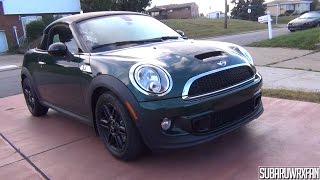 Quick Drive 2014 Mini Cooper S Coupe [upl. by Nnairrehs]