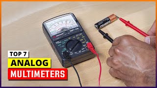 Best Analog Multimeters 2024 Top 7 Picks [upl. by Nonnaer]