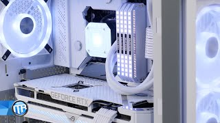 Corsair 4000X Winter Build ⛄  Time Lapse incl Giveaway [upl. by Finnigan]