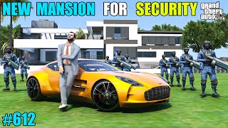 GTA 5  BUYING SECRET MANSION FOR MY SECURITY  GTA 5 GAMEPLAY 612 [upl. by Bunde]