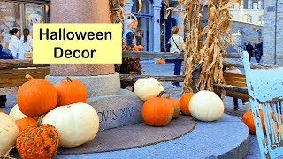 HALLOWEEN  Spooky Halloween DECOR Walkthrough  PUMPKIN Decor [upl. by Beauchamp]