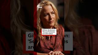 Gillian Anderson was very comfortable talking about sex in her new book GillianAnderson BBCNews [upl. by Higginbotham]