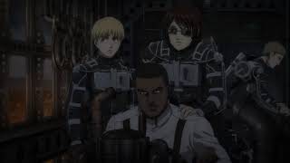 Hange and Armin arrive in Liberio Attack on titan Saison 4 Episode 7 English Subs [upl. by Olsson]