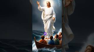 The Stormy Nightfacts biblestories viralshorts viral shorts bible jesuswalkonwater [upl. by Alderman]