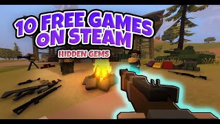 10 FREE Steam Games  Hidden Gems Coop Or Solo [upl. by Qirat]