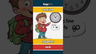 🇬🇧🇫🇷 remind  rappeler  vocabulary builder  learn English  apprenons langlais [upl. by Anitsirk949]