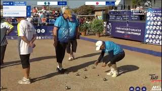 Petanque 2024French Veterans Triple Championship OCCITANIECD63 [upl. by Leahcimauhsoj]