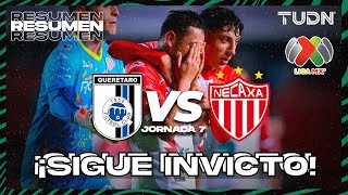 HIGHLIGHTS  Querétaro vs Necaxa  Liga Mx  CL2024 J7  TUDN [upl. by Anair]