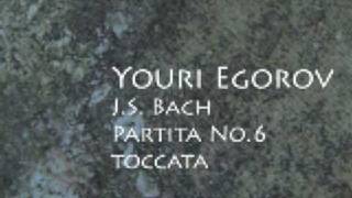 Youri Egorov Bach Partita 6 Toccata [upl. by Kadner]