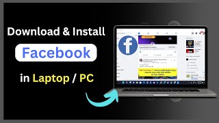 install facebook app on pc without bluestacks  how to install facebook messenger on my laptop [upl. by Mendelsohn]