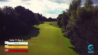 Macdonald Hill Valley Hotel Golf amp Spa Sapphire Course  Hole 11 [upl. by Nekciv222]