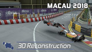 Sophia Floersch 3D Crash Animation 60FPS  Macau 2018 [upl. by Ennelram]