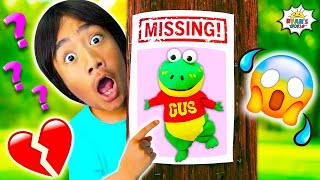 Help Gus Went Missing Pretend Play with Ryans World [upl. by Assirec]