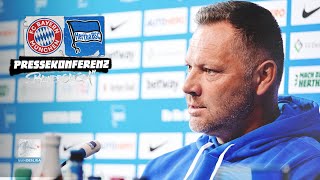 Pressekonferenz vor Bayern  Hertha BSC [upl. by Kylila]