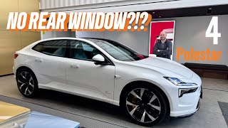 Polestar 4 review  First look at this gorgeous EV [upl. by Orin560]