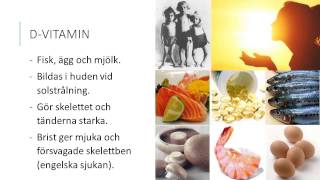 Vitaminer och mineralämnen [upl. by Nej642]