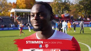 STIMMEN NACH DEM SPIEL  VSG Altglienicke vs Greifswalder FC  Regionalliga Nordost [upl. by Linson]