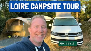 LOIRE VALLEY CAMPSITE TOUR  HUTTOPIA SAUMUR [upl. by Aya365]