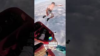 Man Skydiving Without Parachute shorts [upl. by Nnylyaj222]