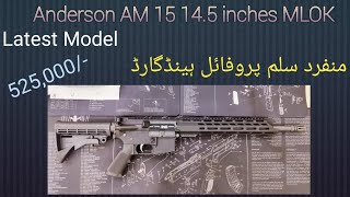 Weaponology Anderson AM 15 Mlok handguard 223  556 rifle unboxing first look review anderson [upl. by Alol939]