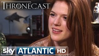 Game of Thrones Ygritte  Rose Leslie Thronecast Interview [upl. by Aieka358]