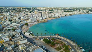 Porto Cesareo  Puglia by Drone 4K [upl. by Atidnan]