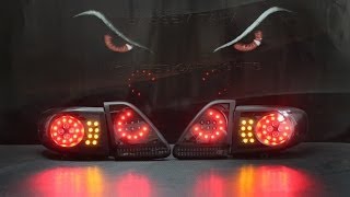 TOYOTA COROLLA 2013 TAIL LIGHTS 1 [upl. by Beaufort251]