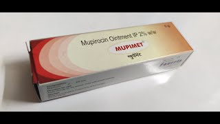 Mupimet Mupirocin Ointment IP 2  W  W Price  Fourrts Laboratories Ltd [upl. by Attaynek]