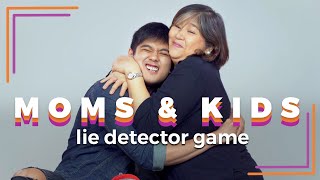 Moms amp Kids Play a Lie Detector Drinking Game  Filipino  Rec•Create [upl. by Yenduhc78]