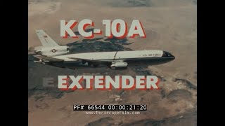 US AIR FORCE KC10A EXTENDER REFUELING TANKER AIRCRAFT PROMO FILM MCDONNELL DOUGLAS DC10 66544 [upl. by Aryn]