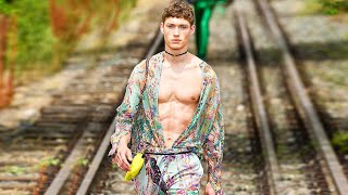 Etro Menswear Spring Summer 2022 Milan [upl. by Eibba432]