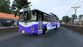 J B S TO NIRMAL DELUXE BUS  T S R T C  TATA BUS  nirmal jbs tsrtcdeluxe [upl. by Musette302]