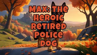 Max The Heroic Retired Police Dog [upl. by Neelear]