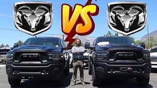 They Are NOT The Same Ram Rebel vs Ram Power Wagon [upl. by Eikceb]