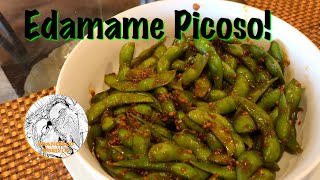 Edamame Picoso  Spicy Garlic Edamame [upl. by Nanete]