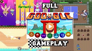 Google Doodle Champion Island Games Begin  FULL GAMEPLAY [upl. by Darell]