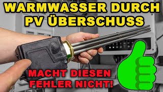 PV Überschuss Heizstab Steuerung FENECON HOME  Das passiert mit meinem PVÜberschuss [upl. by Armbrecht994]