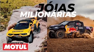 DUELO MILIONÁRIO Prodrive Hunter e Toyota Hilux T1 chegam pra BRIGAR pela vitória no Sertões [upl. by Ridglee]