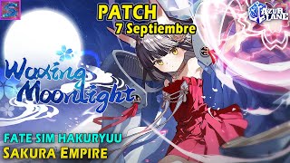 Waxing Moonlight se acercan las Sakura Empire  Azur Lane Patch Notes Español [upl. by Atirak]