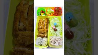 lunch ideas 💛💛asmr  chicken  bento  cute  yummy [upl. by Acissej]