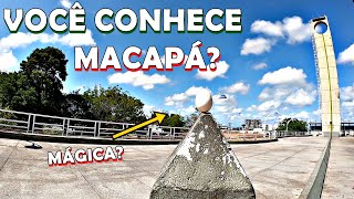 EQUILIBREI um OVO no MEIO do MUNDO Curiosidades e atrações de MACAPÁ no AMAPÁ  Linha do Equador BR [upl. by Marnie]