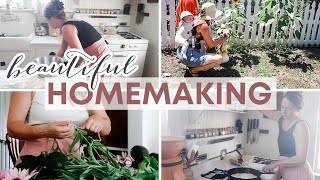 Making a Beautiful Home  Homemaker Day in the Life [upl. by Auqenaj]