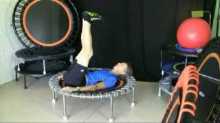 QiBounding  Six Pack Exercises on the Rebounder [upl. by Perron]