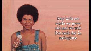 Minnie Riperton  Lovin You Lyrics [upl. by Eissoj]