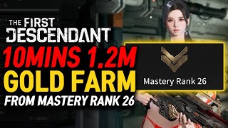 First Descendant Mastery Rank 26 Player Farming Gold [upl. by Salaidh]