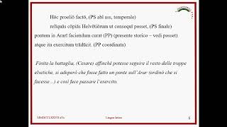 latino 101 Interrogative esortative nel discorso indiretto Cesare spaventa gli Elvezi con un ponte [upl. by Perreault]