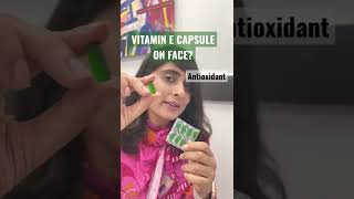 Vitamin E for skin Vitamin E capsules for skin Vitamin E capsule for face shorts [upl. by Venola]