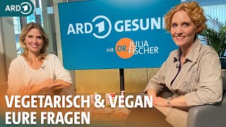 Vegan und vegetarisch Gesunder Fleischersatz aus Tofu Seitan Soja  Dr Julia Fischer  ARD Gesund [upl. by Eronaele]